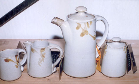 Ceramic tea set